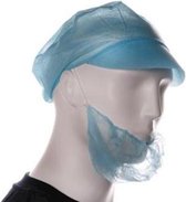 OXXA Cover baardmasker, blauw, 100 stuks
