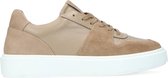 Sacha - Heren - Beige leren sneakers - Maat 43