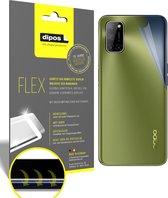 dipos I 3x Beschermfolie 100% compatibel met Oppo A52 Rückseite Folie I 3D Full Cover screen-protector