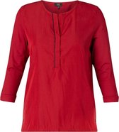 YEST Alix Jersey Shirt - Dark Red - maat 42