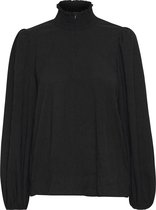 Ichi Blouse Ixyrsa Ls 20116782 Black 194008 Dames Maat - W36