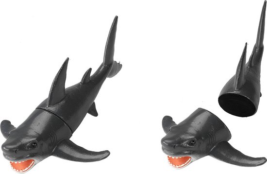 Aqua della aquarium ornament magnet shark 27x16x11,5 cm | bol.com