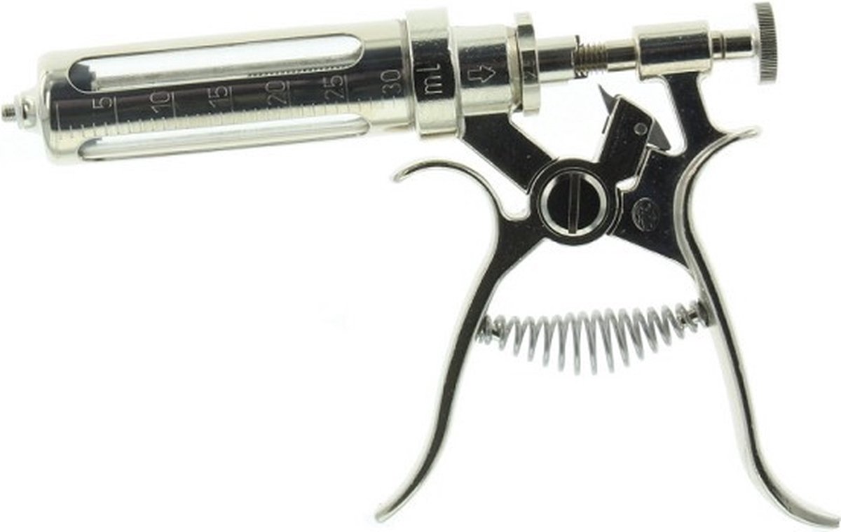 Roux Revolver injectie pistool 30 ml (0,5 -2,5 ml)