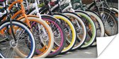 Poster Plusieurs vélos colorés - 120x60 cm