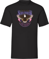 T-Shirt purple Soldier - Black (S)