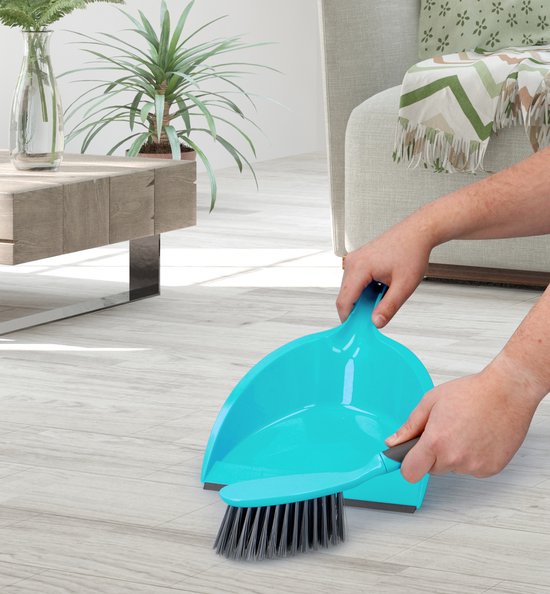 alpina Schoonmaakset 6-delig - Bezem - Steel - Handveger & Blik - Handborstel - Afwasborstel — afbeelding 4