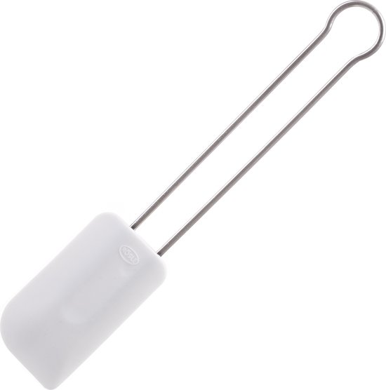 Teigschaber Silikon weiss