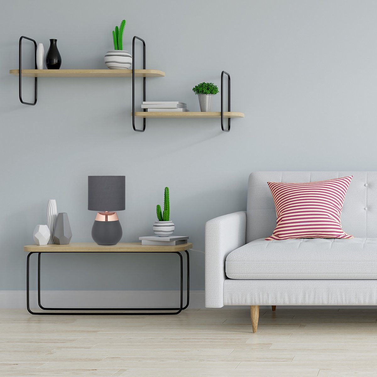 Pauleen 48222 Touch of Silver tafellamp max. 20 watt handgemaakt zwart, zilver nachttafellamp in glamour-look van stof, keramiek E14 Pauleen 48222 Touch of Silver tafellamp max. 20 watt handgemaakt zwart, zilver nachttafellamp in glamour-look van stof, keramiek E14