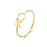 Isabel Bernard Belleville Dames Ring Goud - Goudkleurig - 19.25 mm / maat 60