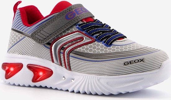 Geox jongens sneakers met lichtjes - Grijs - Maat 30 - Uitneembare zool |  bol.com