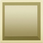 Mat goud RVS Inbouwnis 30x30x10cm - Inbouwnis badkamer en Douche