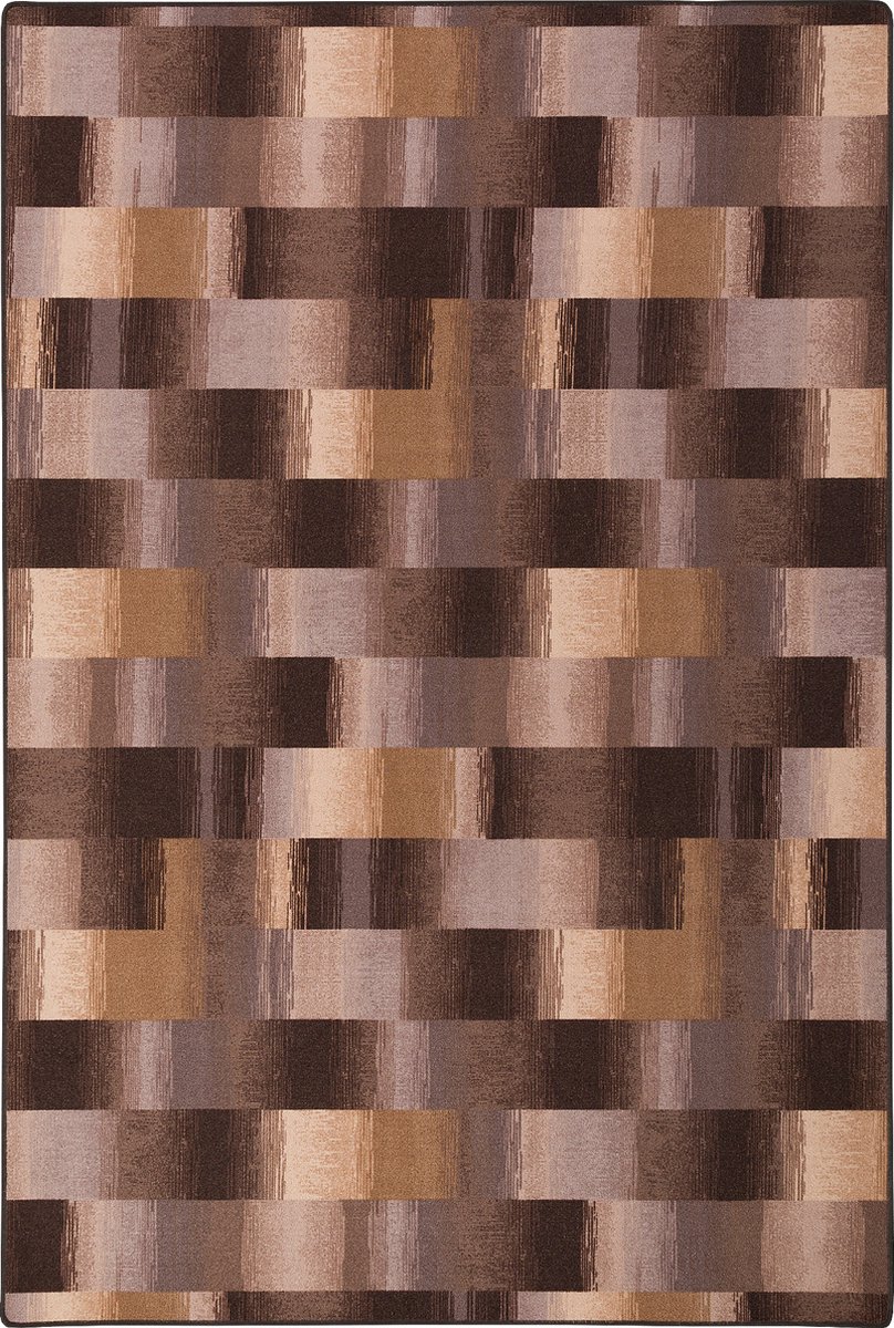 Snapstyle Vloerkleed Designer Velours Mystic Check Bruin