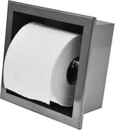 Bally Sunk Inbouw Toiletrolhouder RVS Chroom