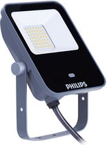 Philips LED Breedstraler Ledinaire BVP164 Grijs 20W 2200lm 110D - 830 Warm Wit | IP65 Symmetrisch.