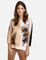 GERRY WEBER Shirt met 3/4-mouwen en motief EcoVero