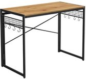 IN-HOMEXL Bureau Donel Honing Bruin / Zwart