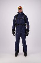 Cortazu Mountain Hard Shell Jas  Limited Edition Donker Blauw | Men warme outdoor jas waterdicht & winddicht met capuchon