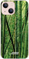 6F hoesje - geschikt voor iPhone 13 Mini -  Transparant TPU Case - Bamboo #ffffff