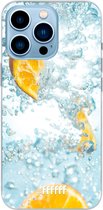 6F hoesje - geschikt voor iPhone 13 Pro Max - Transparant TPU Case - Lemon Fresh #ffffff