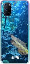 6F hoesje - geschikt voor OPPO A92 -  Transparant TPU Case - Coral Reef #ffffff