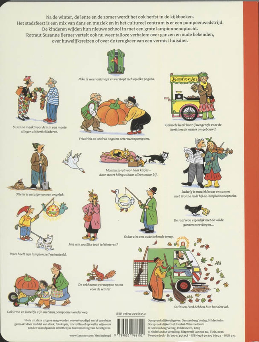 Het is herfst - back cover