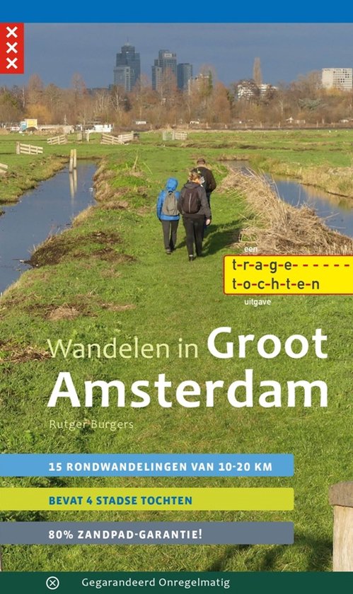 Trage Tochten - Wandelen in Groot Amsterdam - cover
