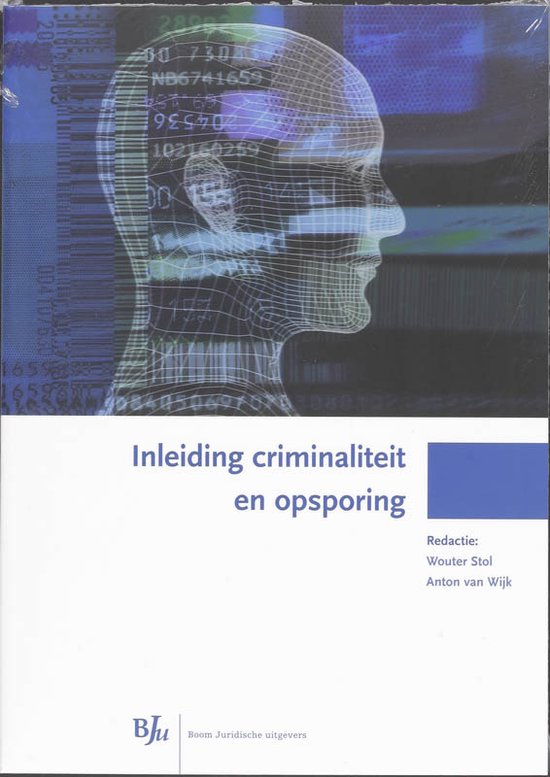 Inleiding criminaliteit en opsporing - cover
