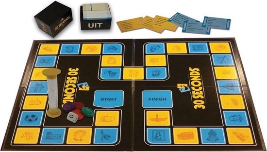 Thumbnail van een extra afbeelding van het spel Spellenbundel - 3 Stuks - 30 Seconds & Monopoly Classic & Cluedo