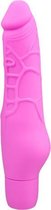 Realistische siliconen vibrator - roze
