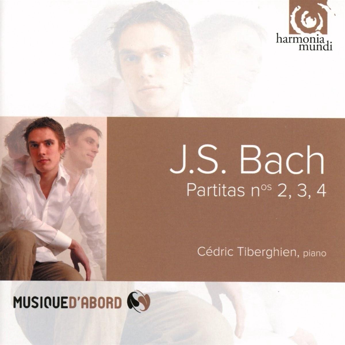 Cédric Tiberghien - J.S. Bach: Partitas No. 2, 3, 4 (CD)