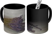 Magische Mok - Foto op Warmte Mok - Boeket gedroogde lavendel - 350 ML