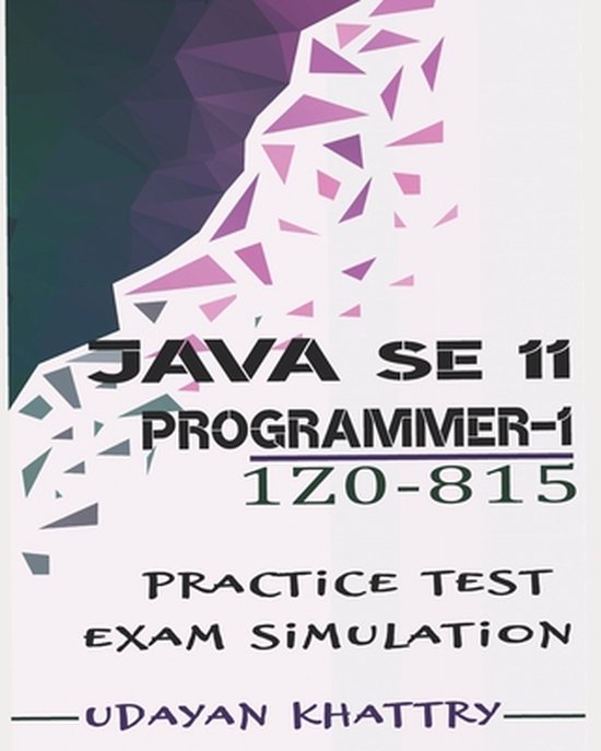 Oracle Certified Professional: Java Se 11 Developer 1- Java SE 11 ...