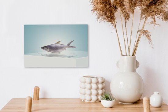 Tableau sur Toile Un Bar Brillant - 30x20 cm - Décoration murale