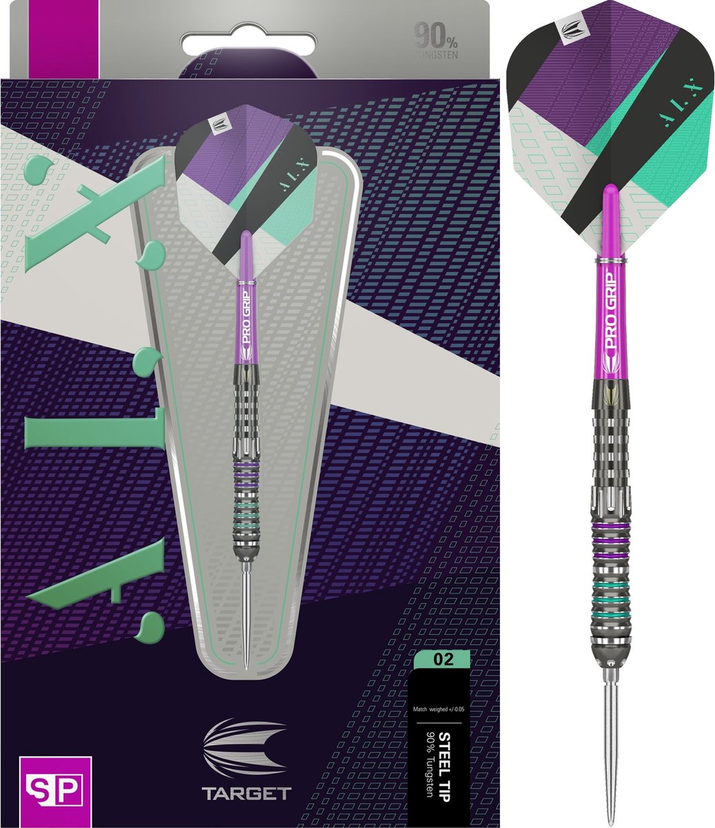 Target ALX 02 Swiss Point 90% - Dartpijlen - 24 Gram