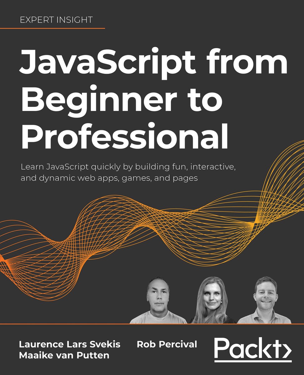Omslag van JavaScript from Beginner to Professional