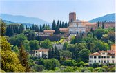 Basilica San Miniato al Monte in Florence - Foto op Forex - 45 x 30 cm