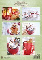 NEVI096 Decoupage sheet Christmas sweets