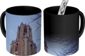 Magische Mok - Foto op Warmte Mokken - Koffiemok - Dom - Toren - Utrecht - Magic Mok - Beker - 350 ML - Theemok