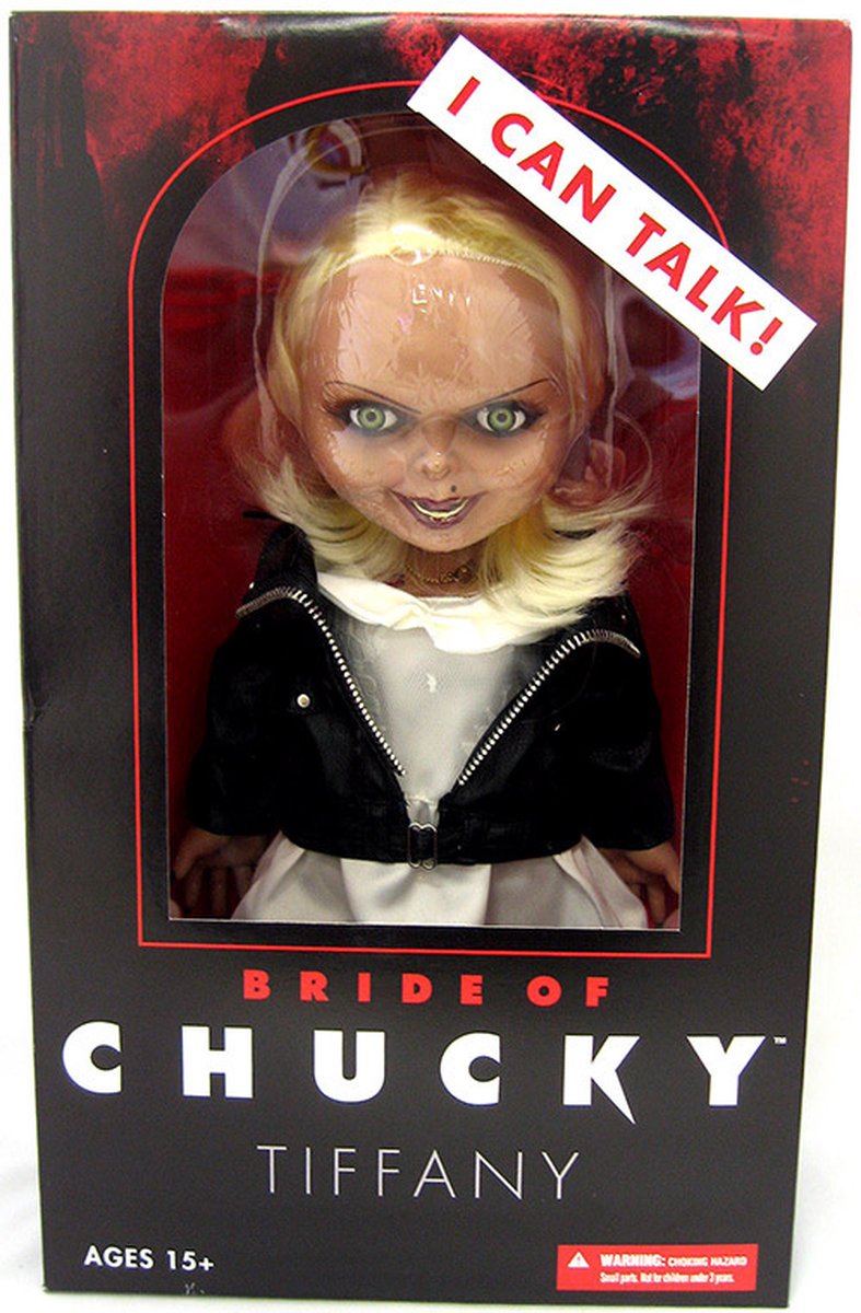 MEZCO Chucky: Tiffany 15 pouces Talking Bride of Chucky AF | Jeux | bol