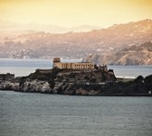 De gevangenis op Alcatraz Island in San Francisco - Fotobehang (in banen) - 250 x 260 cm