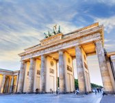 Porte de Brandebourg sur la Pariser Platz à Berlin - Papier peint photo (en allées) - 450 x 260 cm