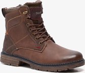 Blue Box gevoerde heren veterboots - Bruin - Maat 44