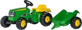 traptractor RollyKid John Deere junior groen/geel