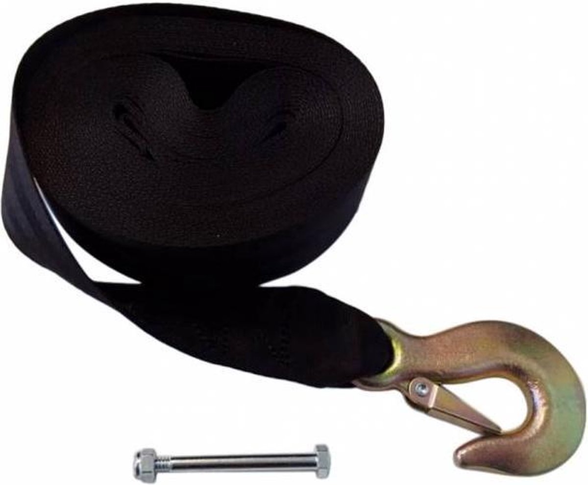 Lierband met haak & oog (5 cm x 8,5 meter) 900 kg