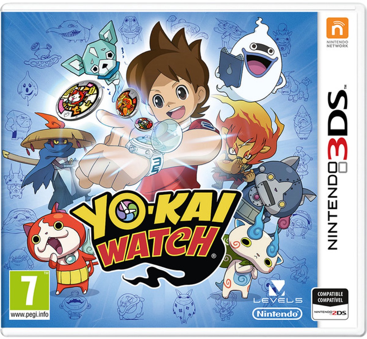 Nintendo Yo-Kai Watch, 3DS Basis Nintendo 3DS Frans