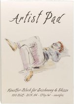 Tekenblok - Artist Pad - Chamois-kleurig (crème) papier - A4 - 170gr - Talens AMI - 100 vellen