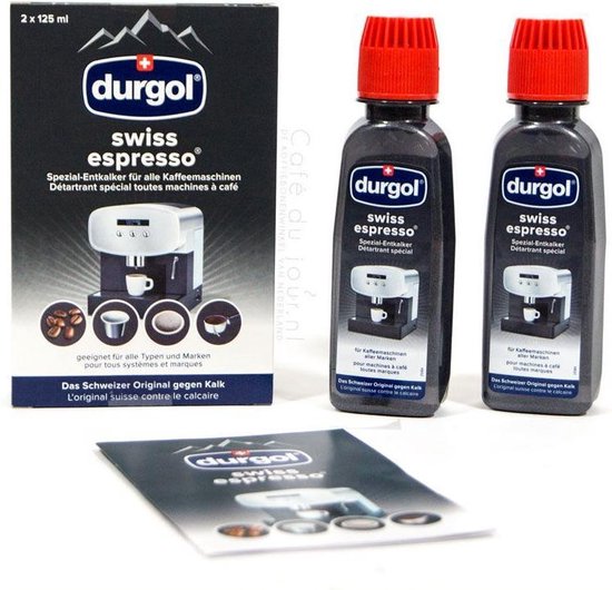 Durgol Swiss Espresso Special Détartrant - Lot De 12 X 125ml Pour Machine à Café