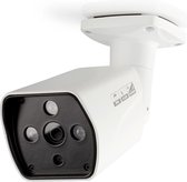 Nedis CCTV-Beveiligingscamera - Full HD 1080p - Nachtzicht: 25 m - Netvoeding - 1/3" CMOS - Kijkhoek: 82 ° - Lens: 3.6 mm - ABS - Wit / Zwart