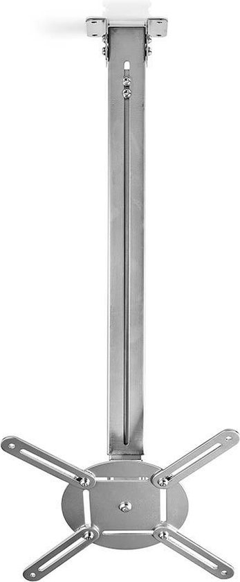 Nedis Projectorbeugel – Draai- en Kantelbaar – 10 kg – Draaibaar – Kantelbaar – Staal – Zilver