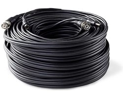Nedis CCTV-Security Kabel - BNC / DC - 10.0 m - Rond - PVC - Zwart - Gift Box